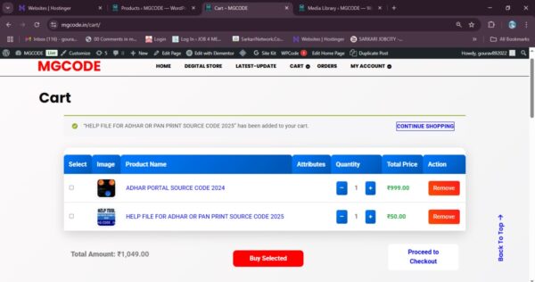 HELP FILE FOR CART DATA ON PAGE 2025 - Image 2
