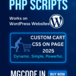 CUSTOM CART CSS SHOW ON PAGE 2025