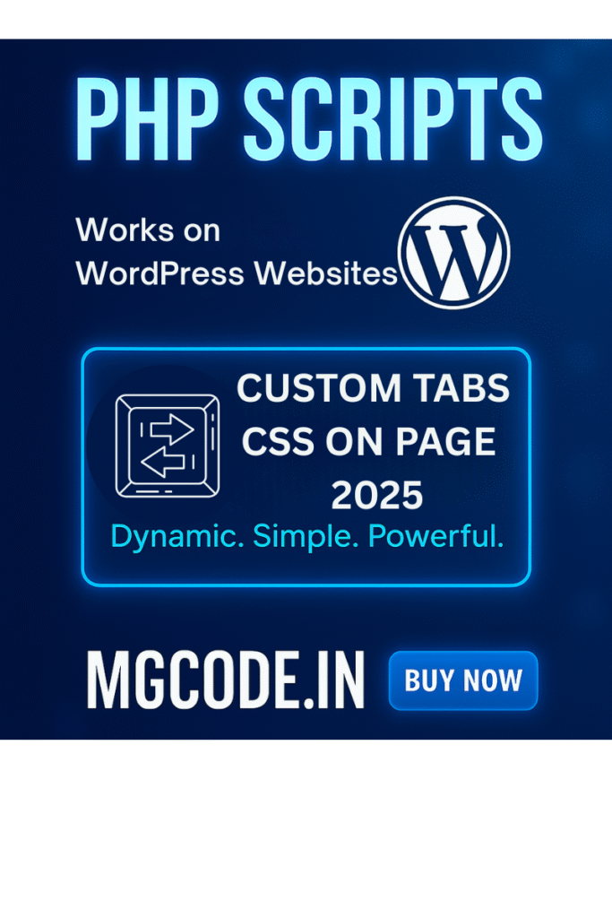 CUSTOM BOTTOM TAB SHOW ON PAGE 2025