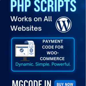 CUSTOM PAYMENT CODE FOR WOO COMMERCE 2025